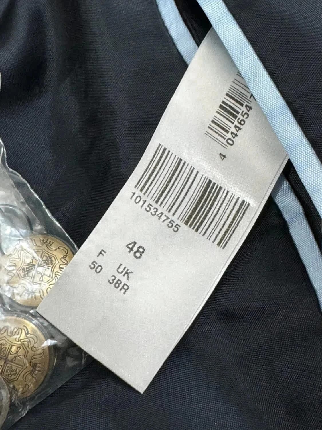 Veste blazer Digel bleu marine taille 50 - Photo 5/10