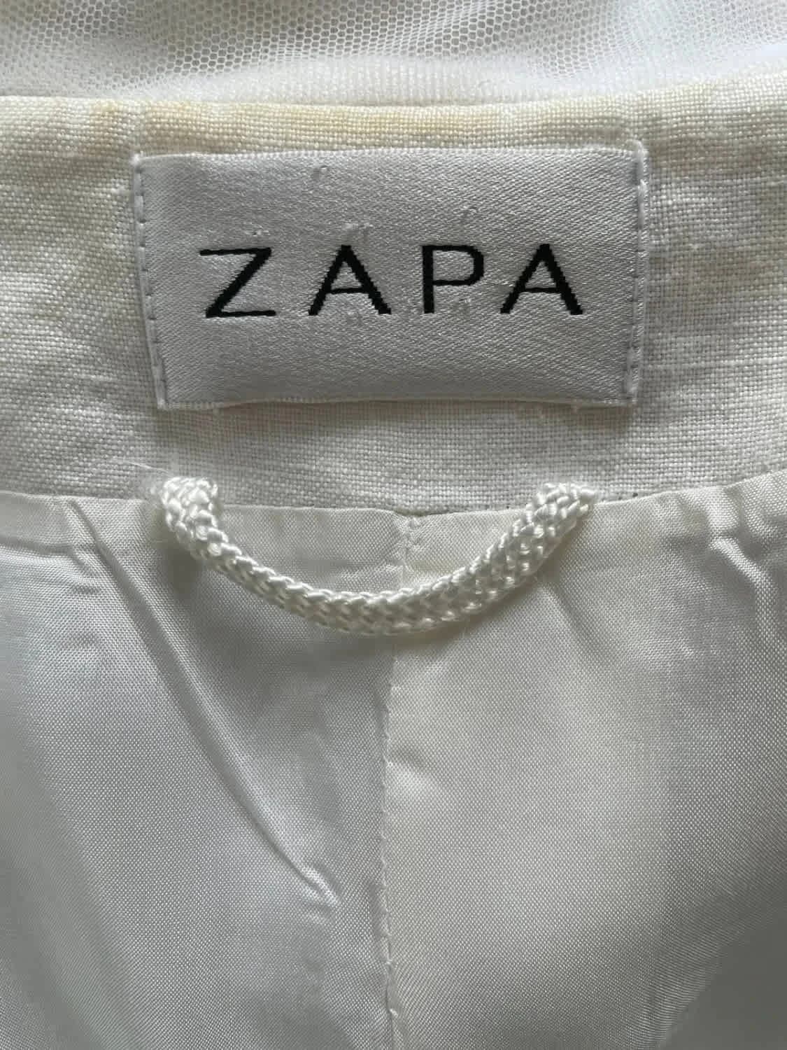 Veste blazer Zapa blanche - Photo 5/6