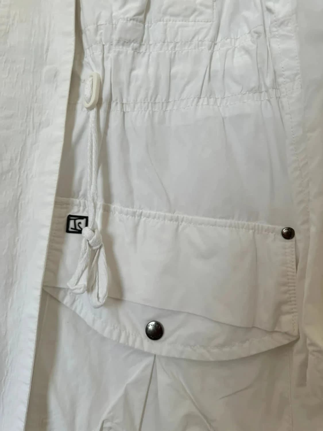 Parka blanche 100% coton Teddy Smith - Photo 6/10
