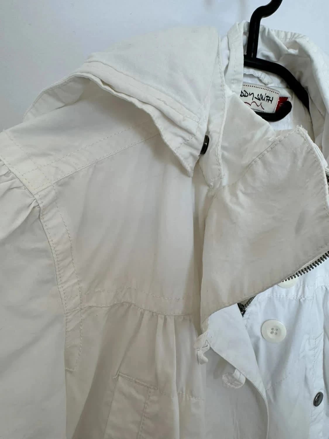Parka blanche 100% coton Teddy Smith - Photo 7/10