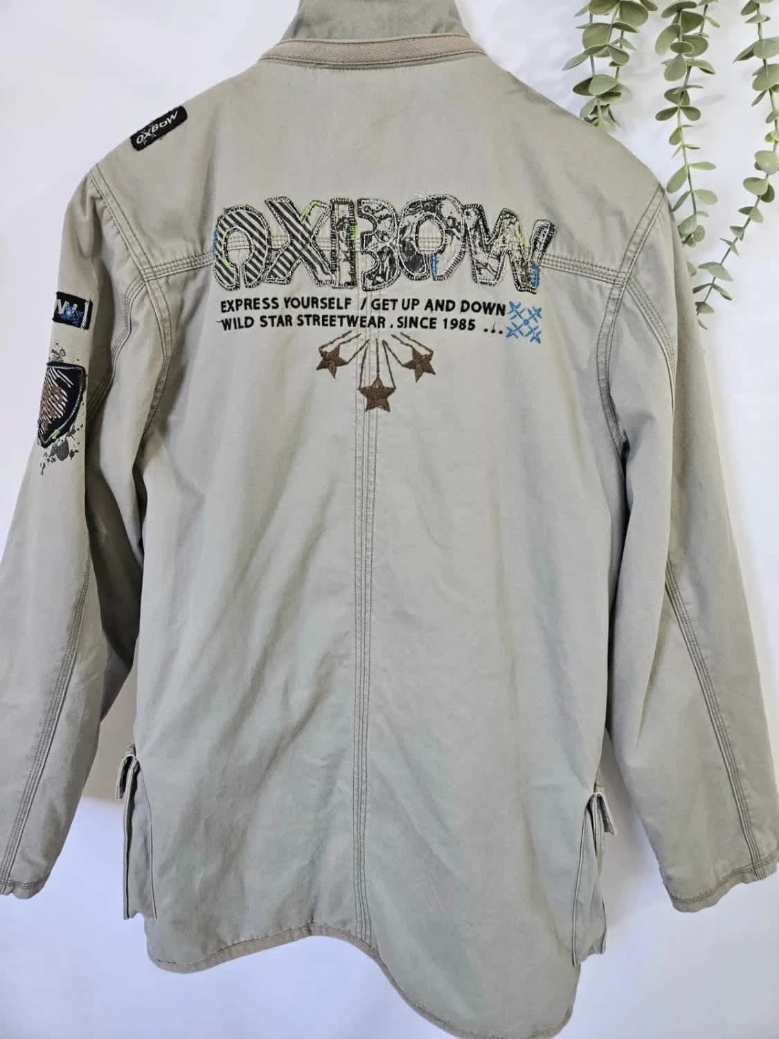 Blouson beige Oxbow brodé avec poches - Photo 7/11