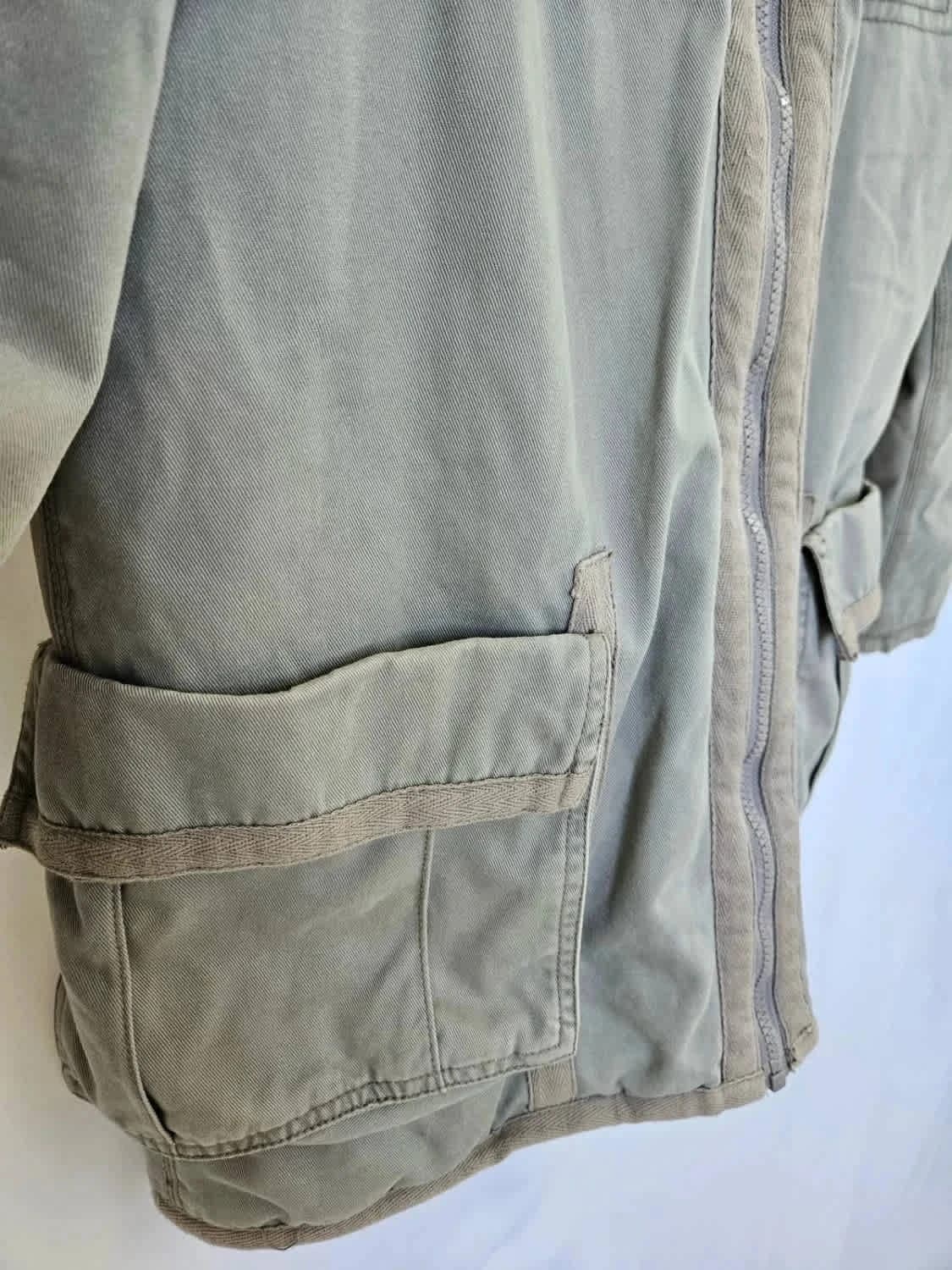 Blouson beige Oxbow brodé avec poches - Photo 9/11
