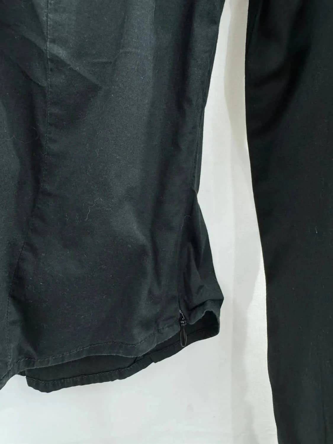 Blouse noire avec laçage Gas taille M - Photo 6/6