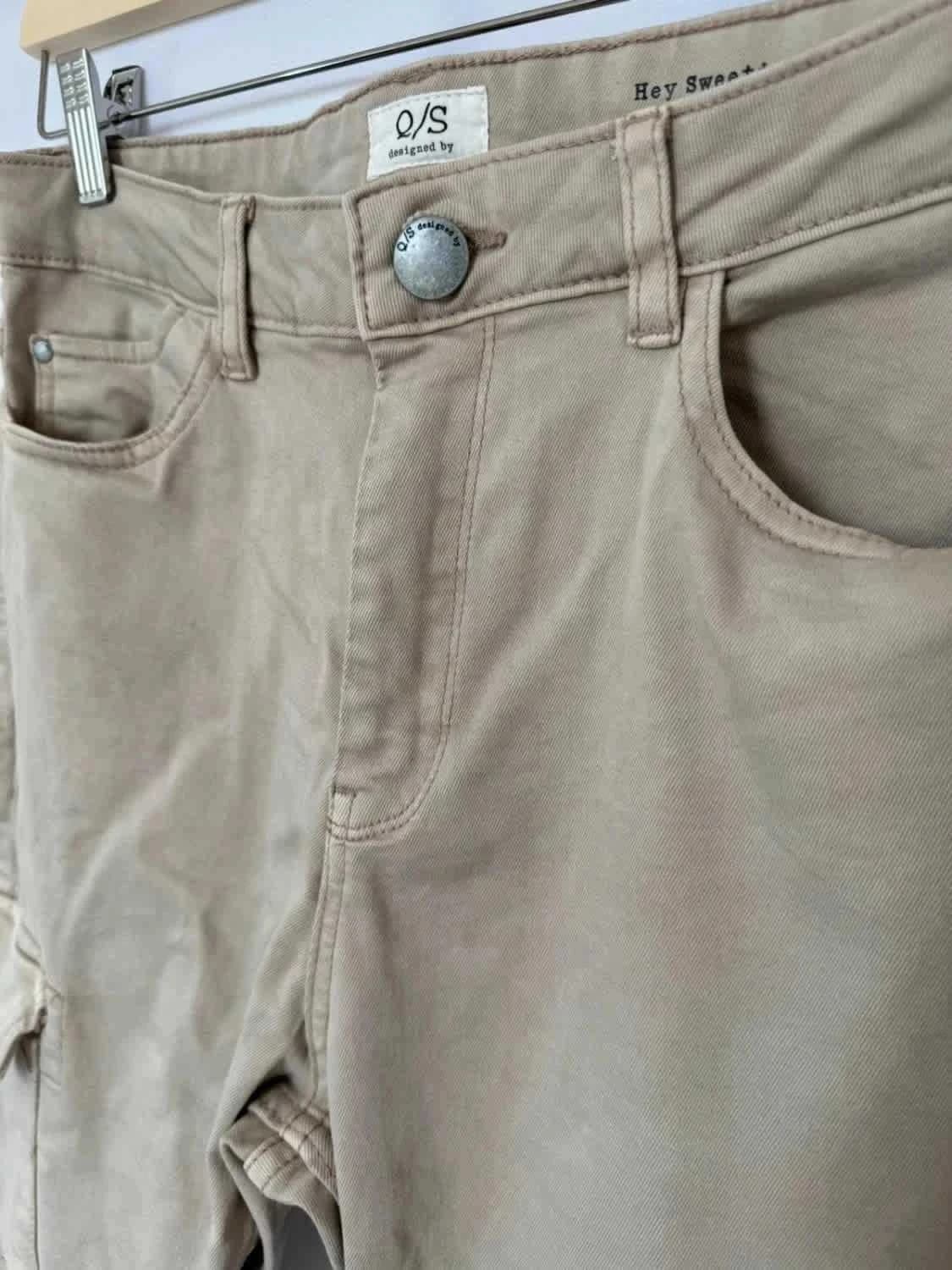 Pantalon cargo beige Skinny taille 42 - Photo 3/8