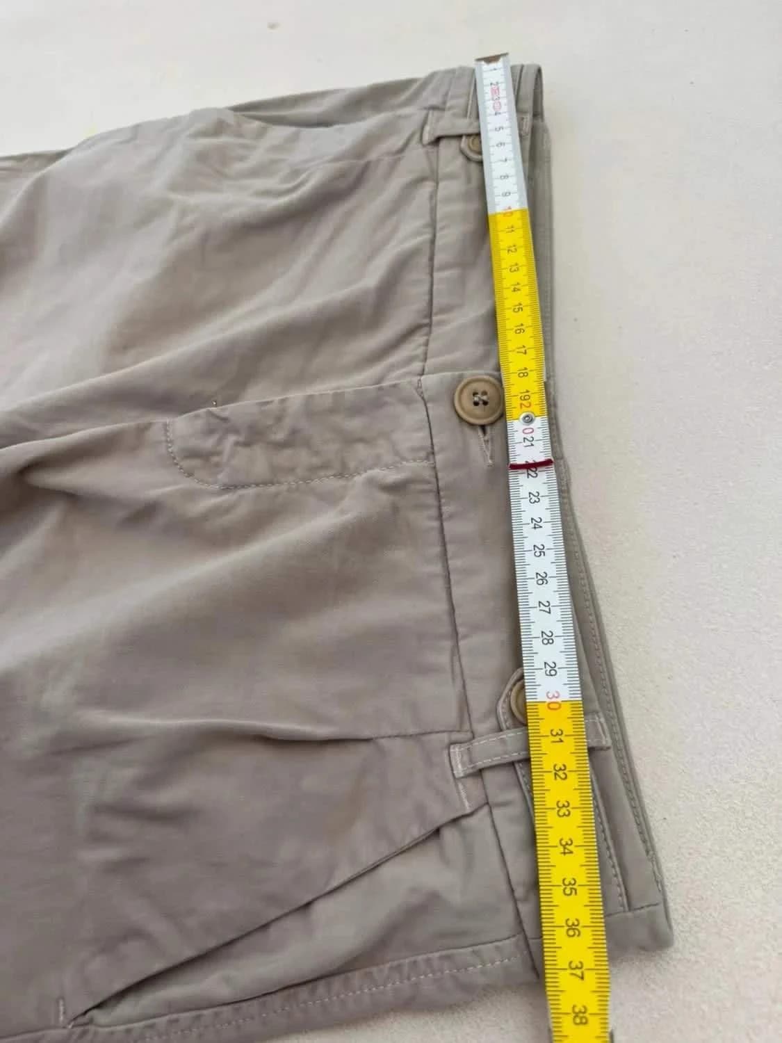 Weekend MaxMara chino beige Sofia coton stretch taille 36 - Photo 8/8