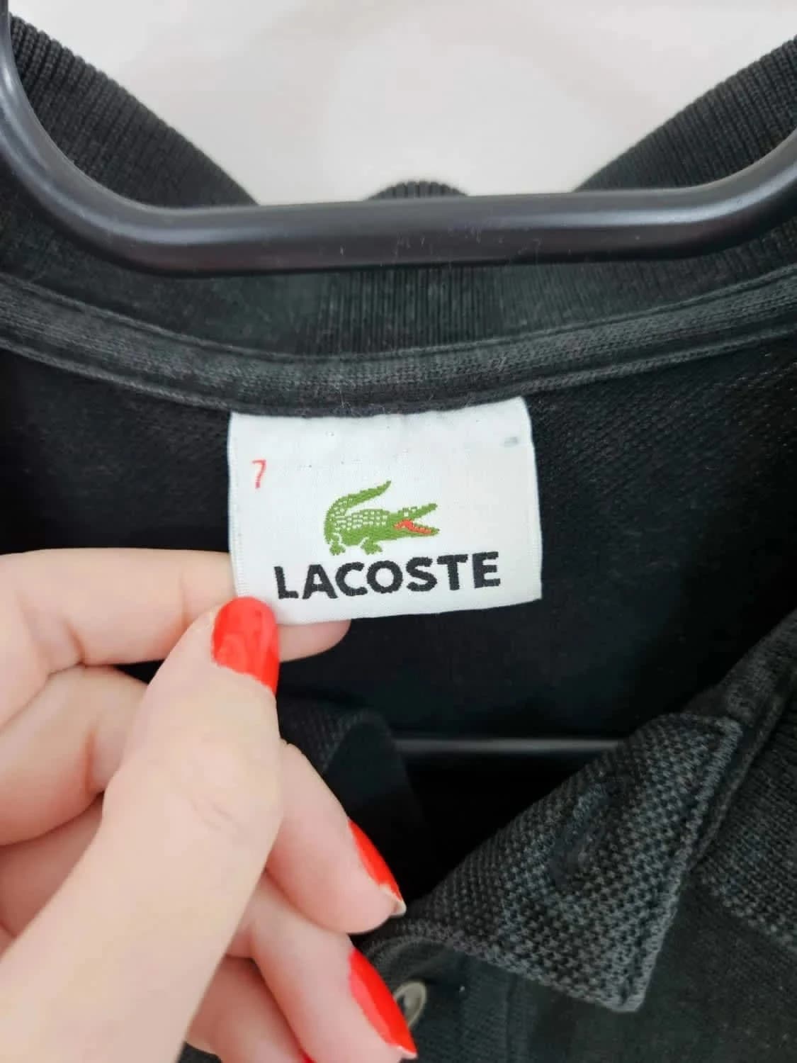 Polo Lacoste Devanlay noir taille XXL - Photo 6/6