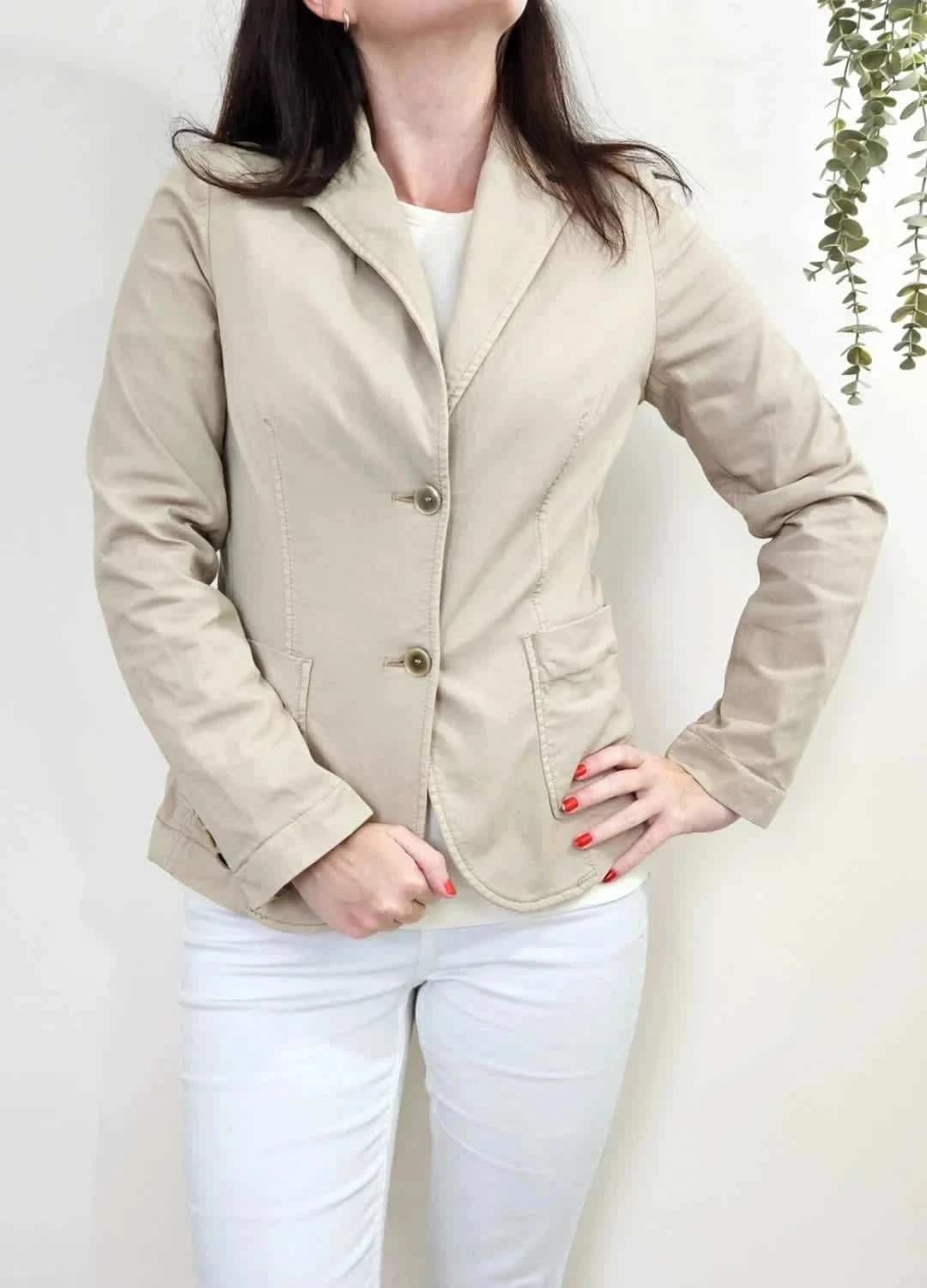 Veste blazer beige Saint Hilaire taille 38 - Photo 1/7