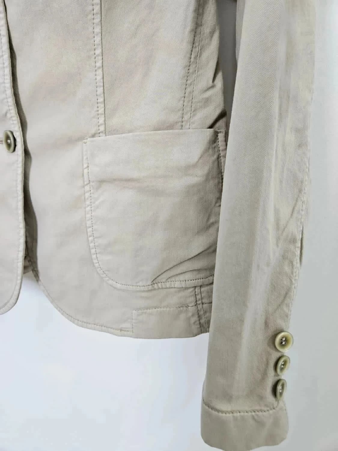 Veste blazer beige Saint Hilaire taille 38 - Photo 4/7