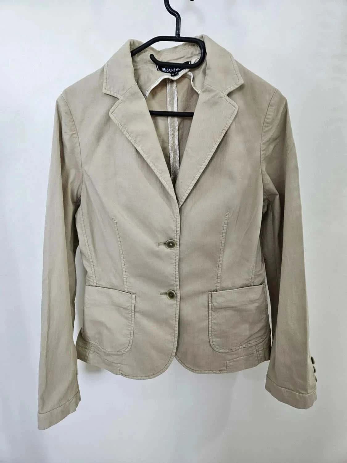 Veste blazer beige Saint Hilaire taille 38 - Photo 2/7