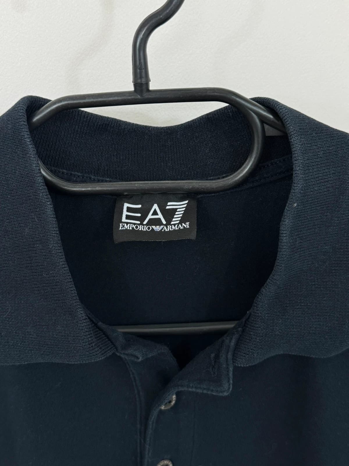 Polo manches longues Emporio Armani EA7 noir taille M - Photo 4/8