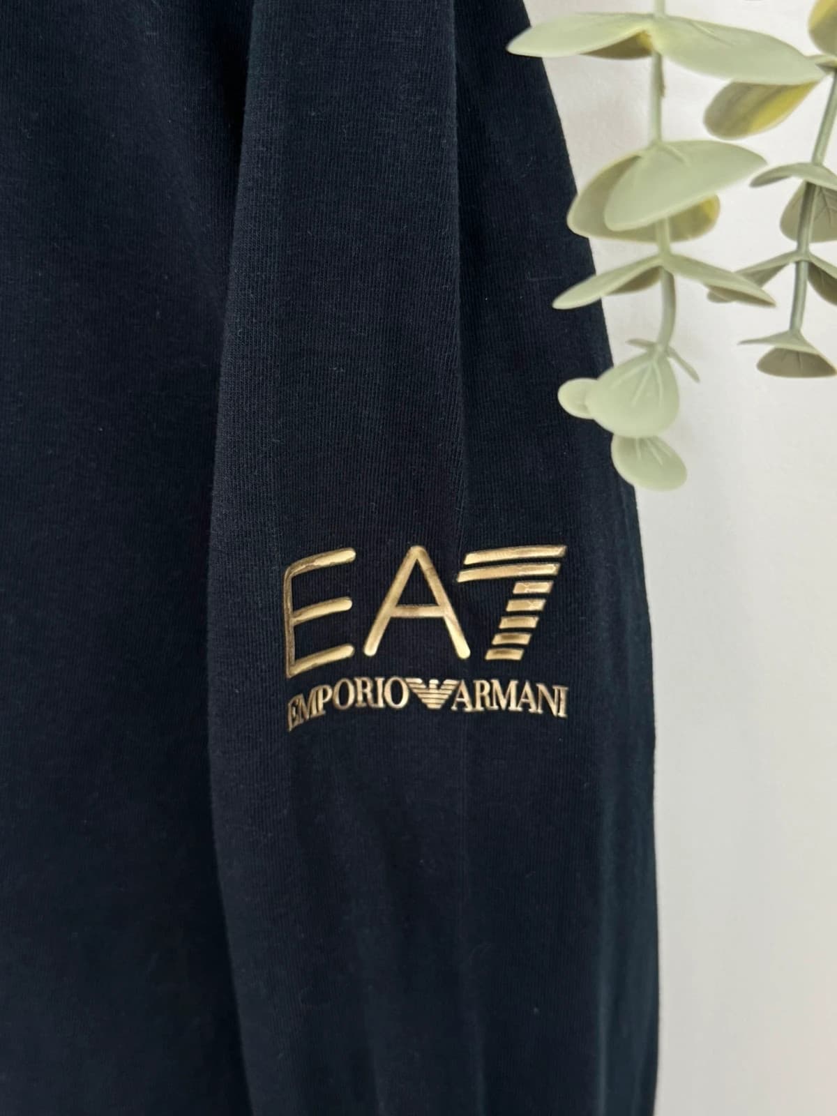 Polo manches longues Emporio Armani EA7 noir taille M - Photo 3/8