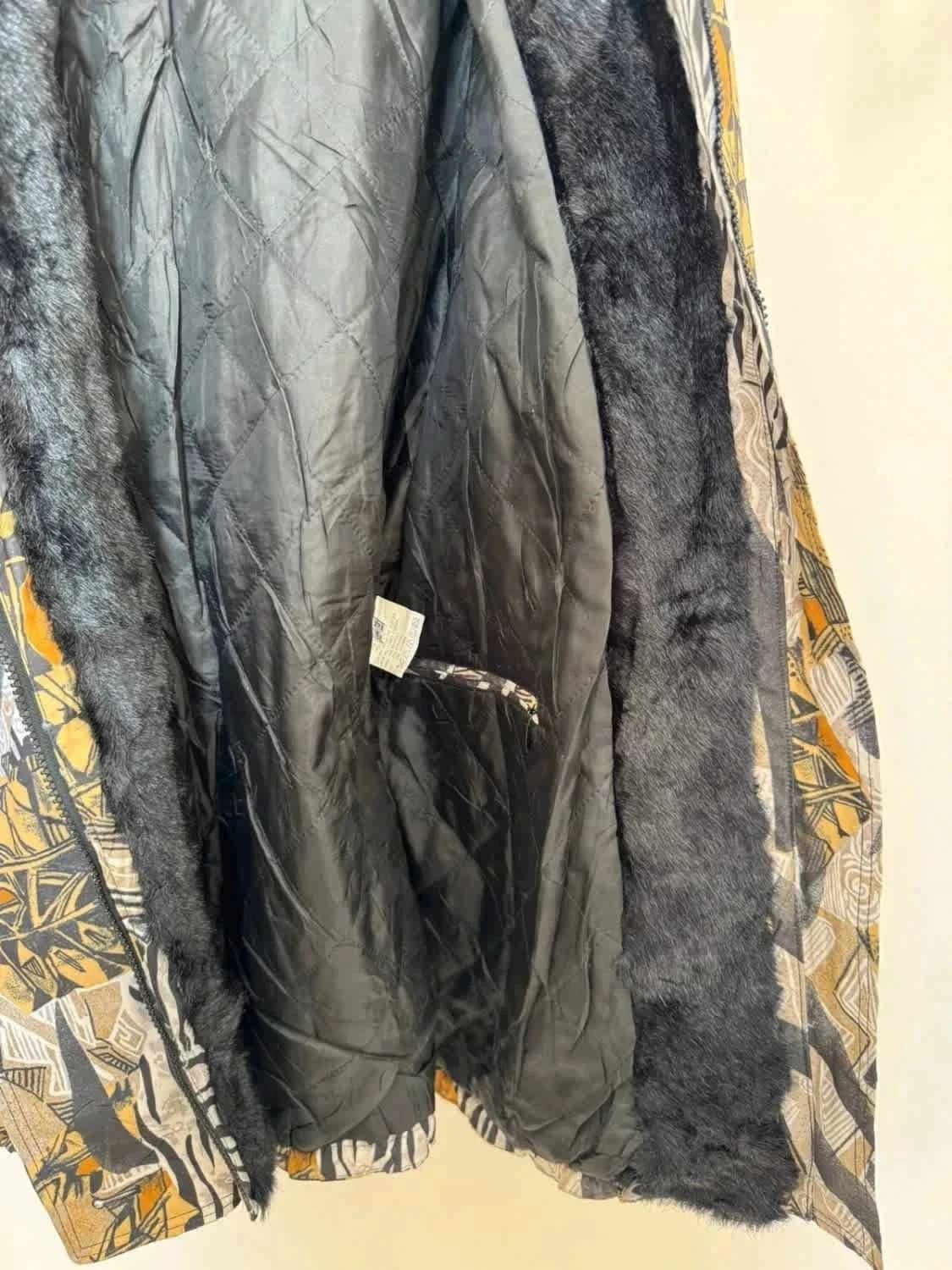 Manteau safari chic Fuchs & Schmitt fausse fourrure taille 40 - Photo 7/11
