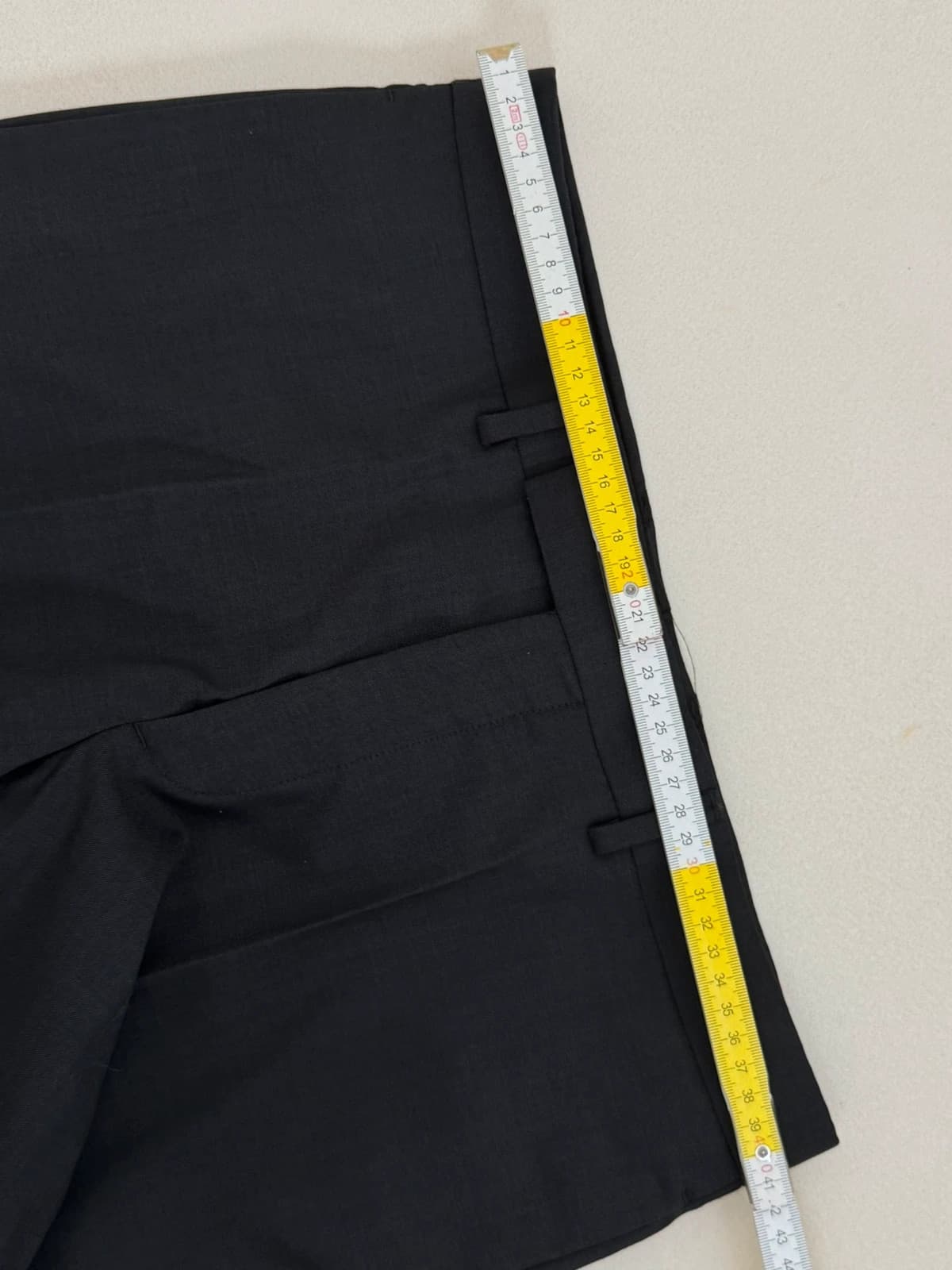 Pantalon tailleur Sandro noir laine taille 40/M - Photo 8/9