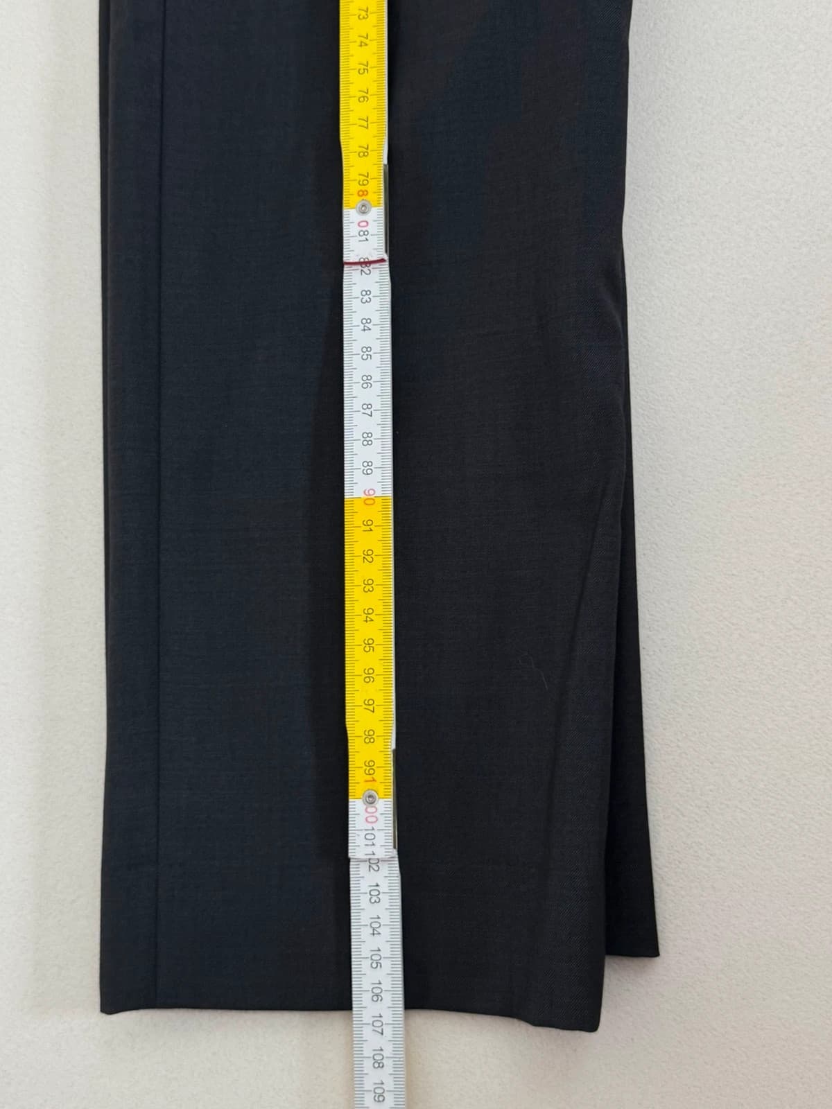 Pantalon tailleur Sandro noir laine taille 40/M - Photo 9/9