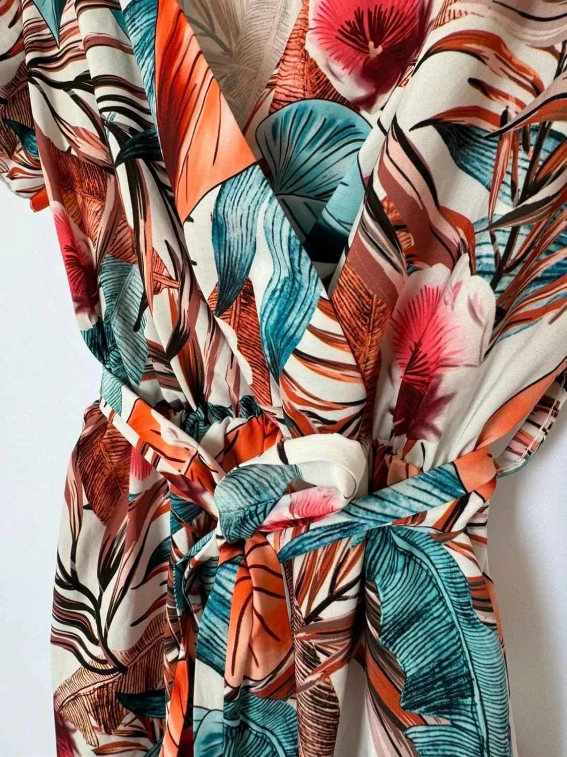 Robe été fleurie taille unique - Photo 4/4