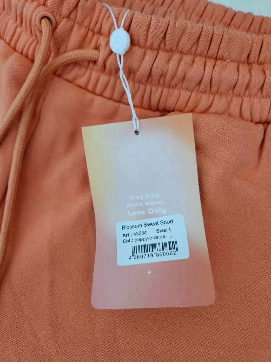 Short Oceans Apart orange Blossom Sweat brodé taille L - Photo 2/6
