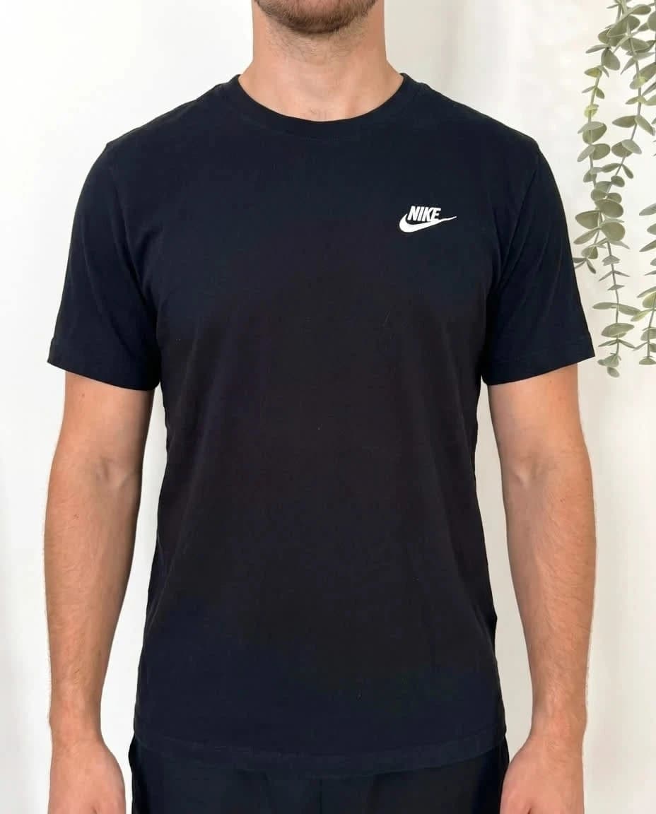 T-shirt Nike coton noir logo brodé taille XS - FP2512126 - Photo 1/7