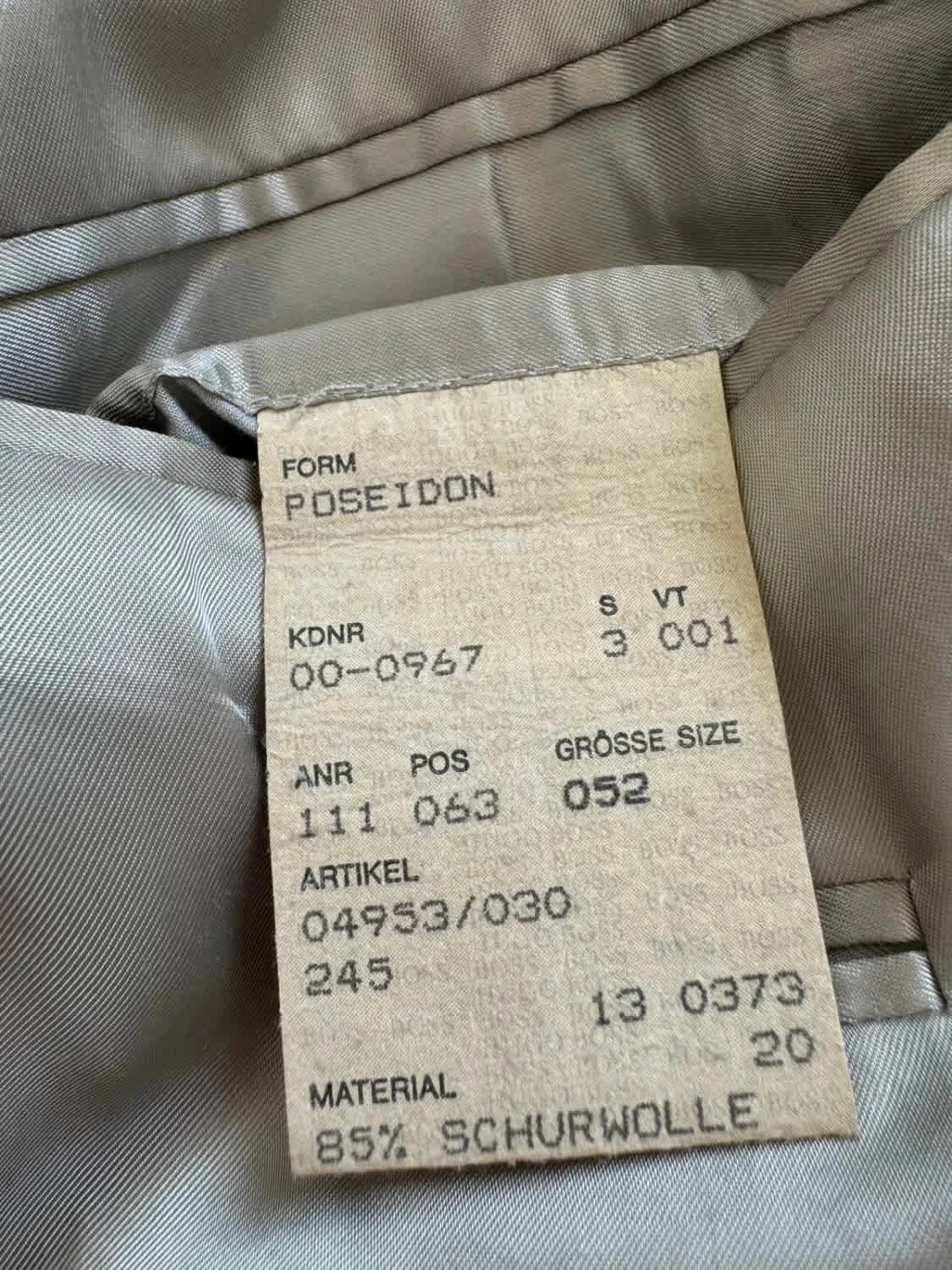 Veste costume grise blazer Hugo Boss taille XL - Photo 9/11