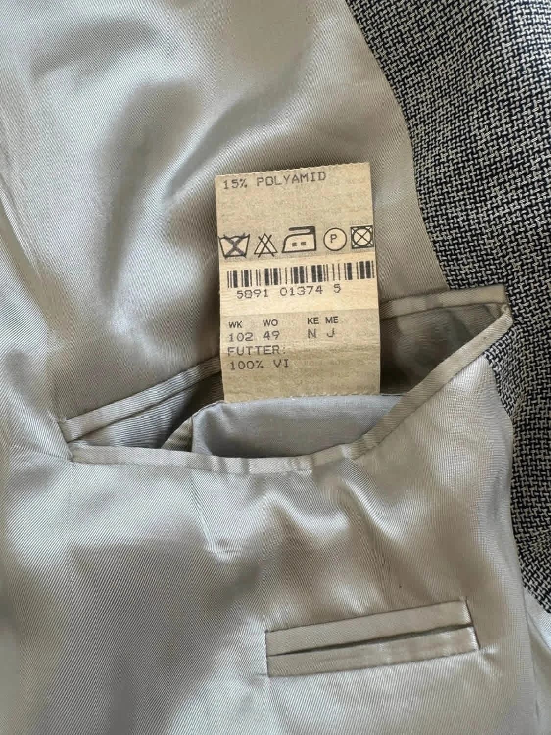 Veste costume grise blazer Hugo Boss taille XL - Photo 10/11