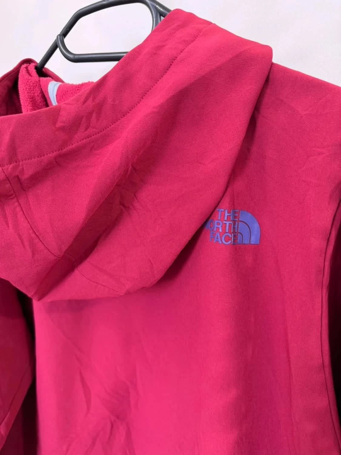 Sweat à capuche/Hoodie The North Face avec poches zippées magenta taille L - Photo 7/7