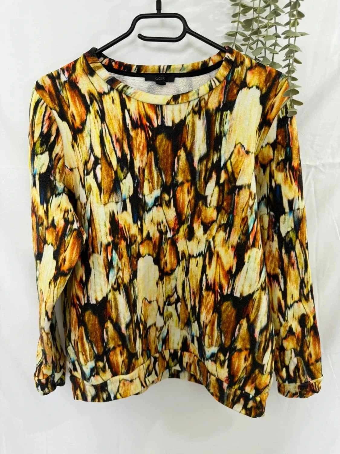 Pull/Sweat Crewneck motifs abstraits Cos taille S - Photo 2/5