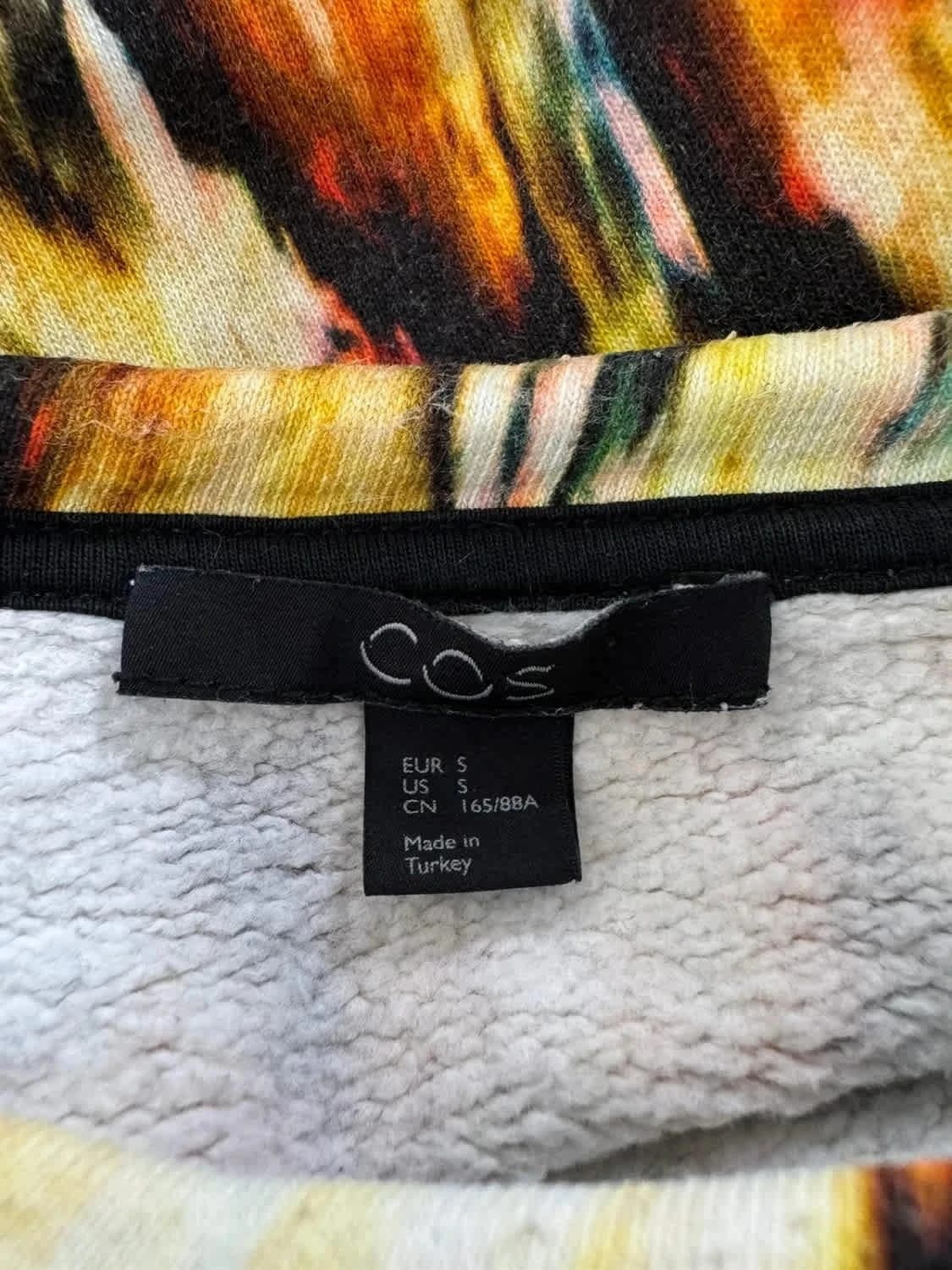 Pull/Sweat Crewneck motifs abstraits Cos taille S - Photo 4/5
