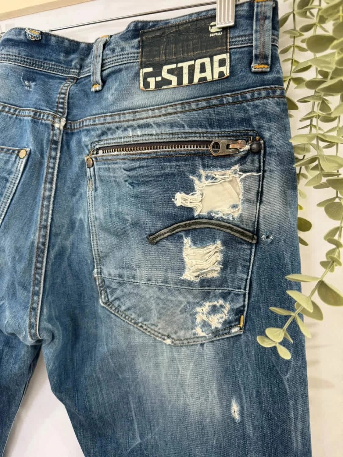Jean troué G-Star Raw 3301 taille 44 - Photo 10/16