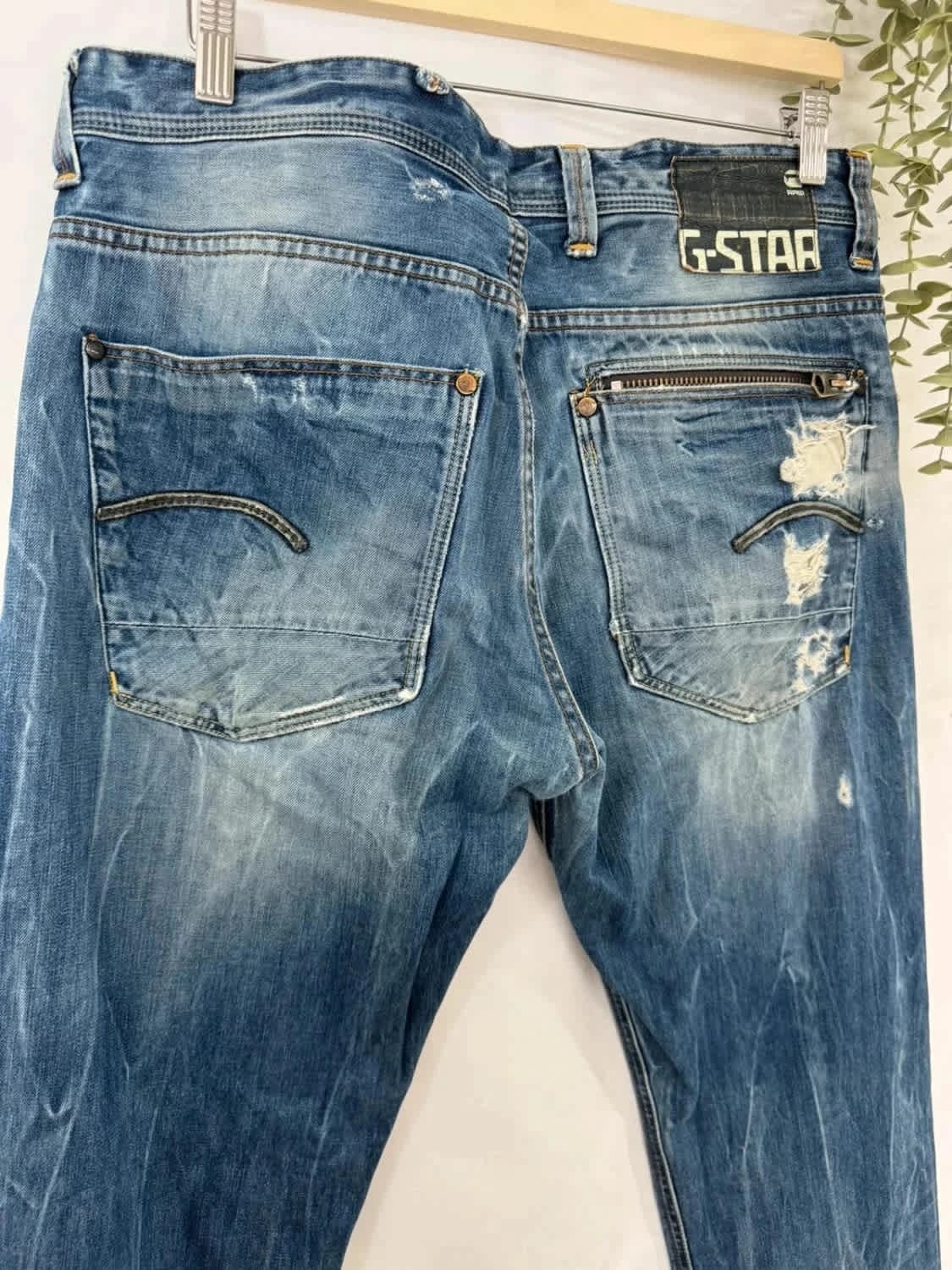 Jean troué G-Star Raw 3301 taille 44 - Photo 12/16