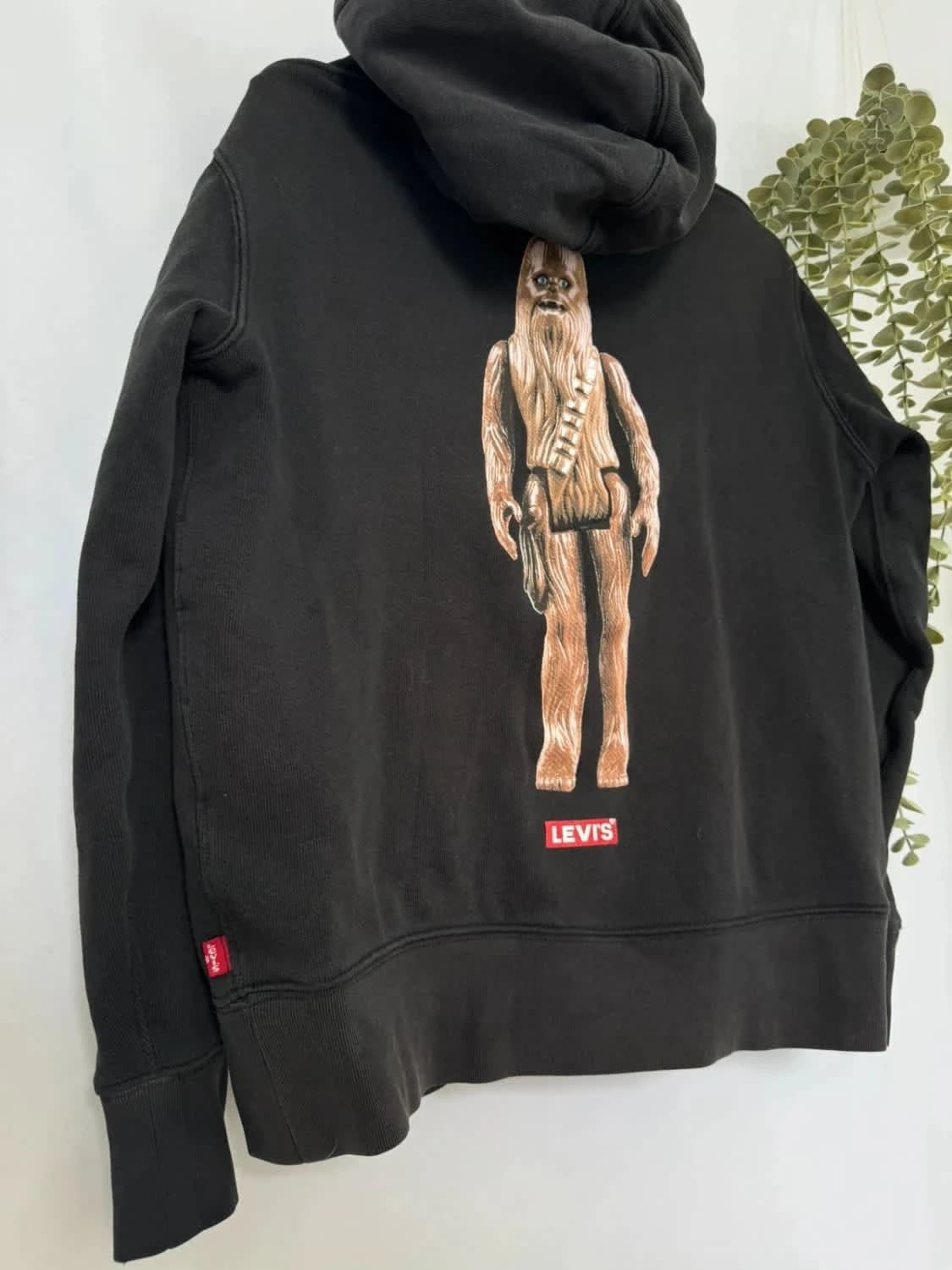 Levi’s sweat à capuche noir Chewbacca Star Wars taille XS - Photo 3/10