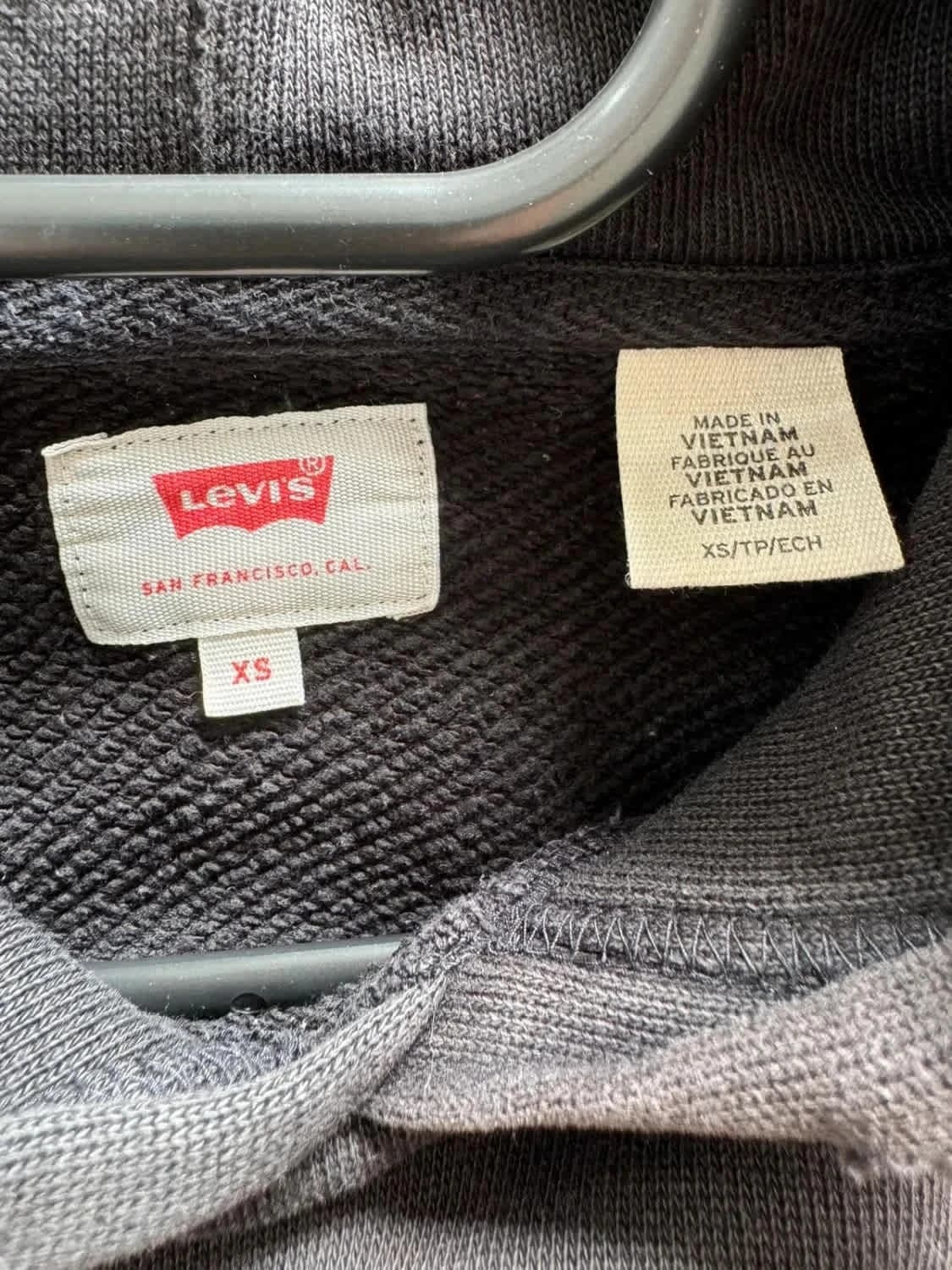 Levi’s sweat à capuche noir Chewbacca Star Wars taille XS - Photo 5/10