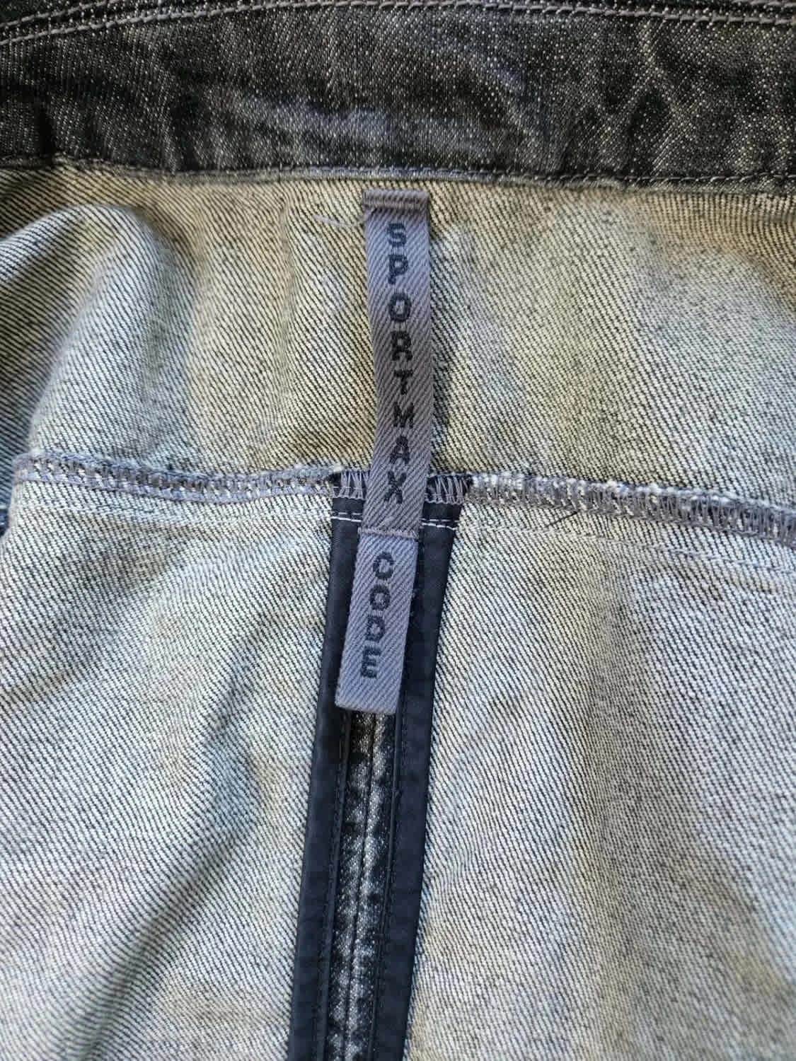 Veste en jean noire denim Sportmax code - Photo 4/8
