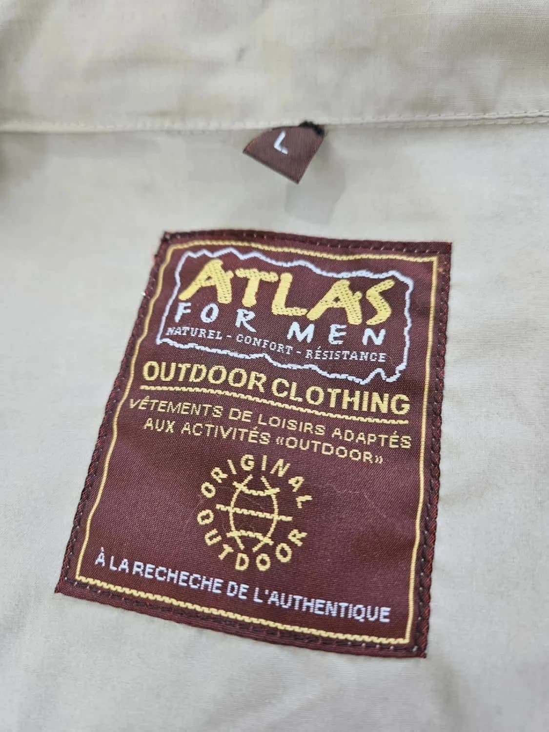 Parka beige Atlas for men taille L - Photo 8/9