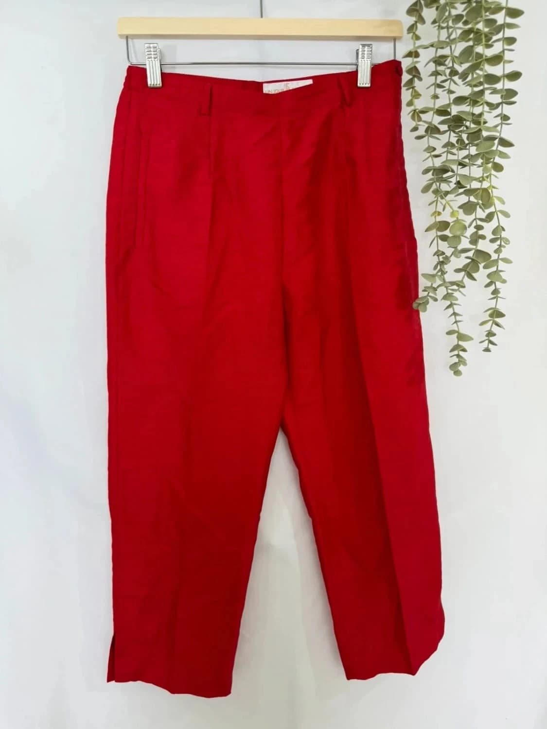 Ensemble rouge blazer et pantalon Un Jour Ailleurs - Photo 7/9