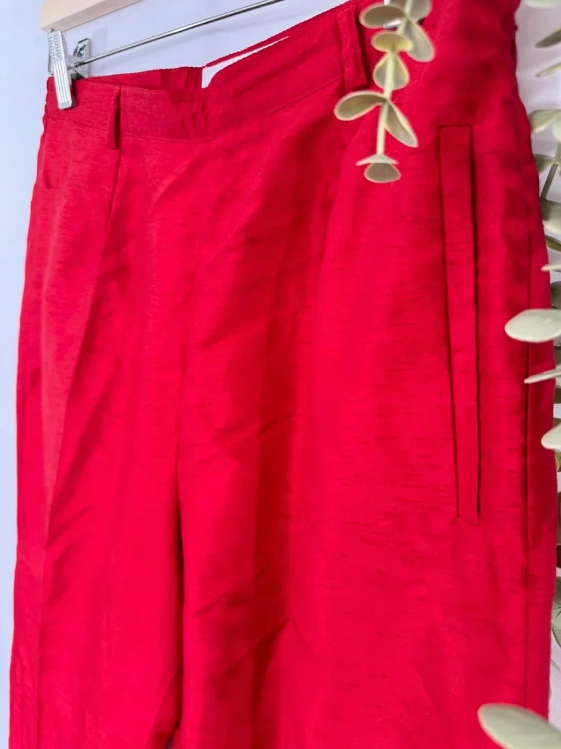 Ensemble rouge blazer et pantalon Un Jour Ailleurs - Photo 8/9