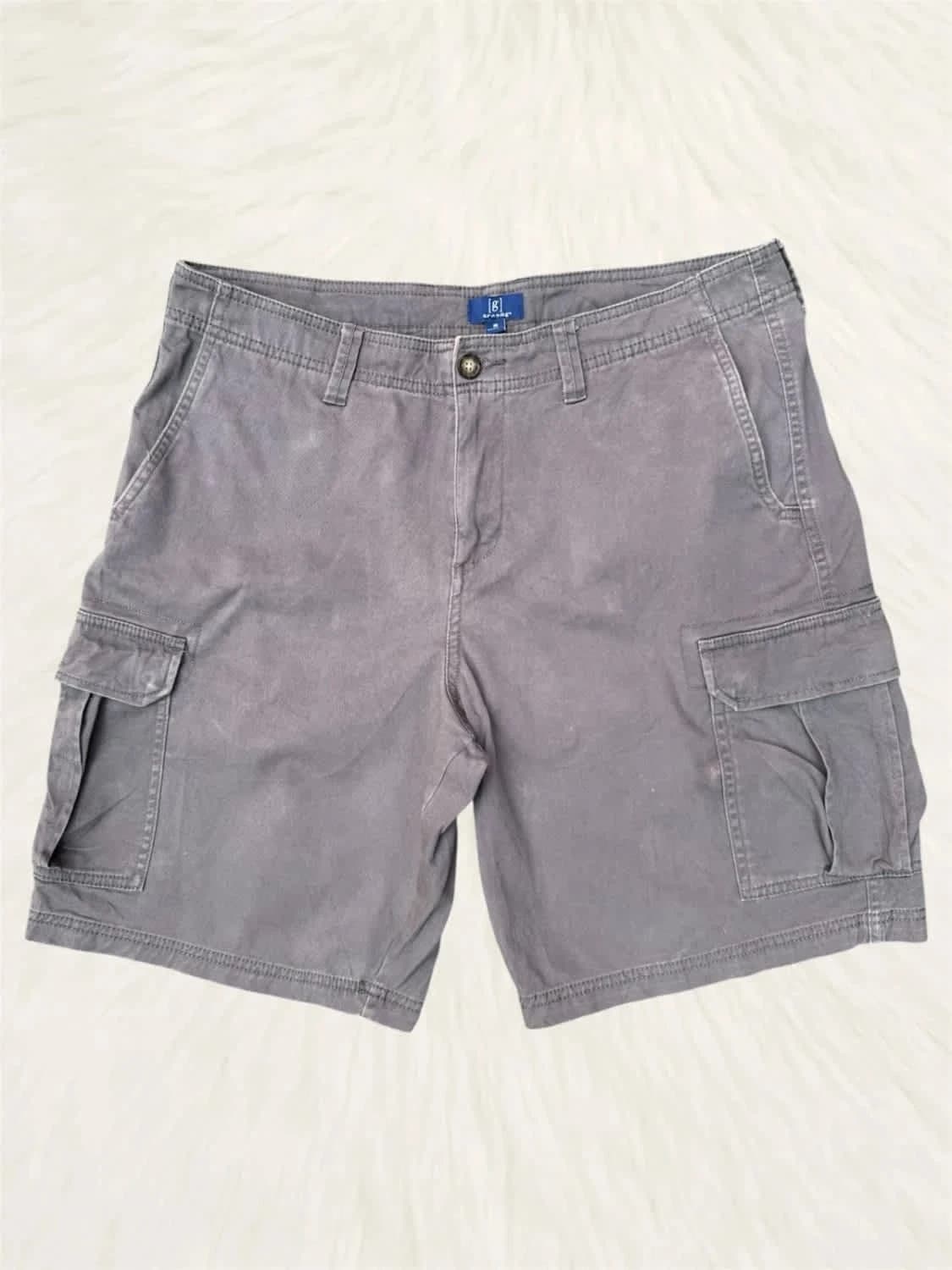 Short cargo gris foncé George taille W36 - Photo 2/8