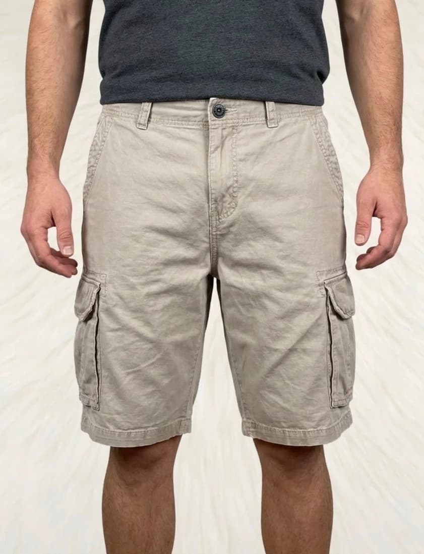 Short cargo Urban pipeline beige taille W36 - Photo 1/5