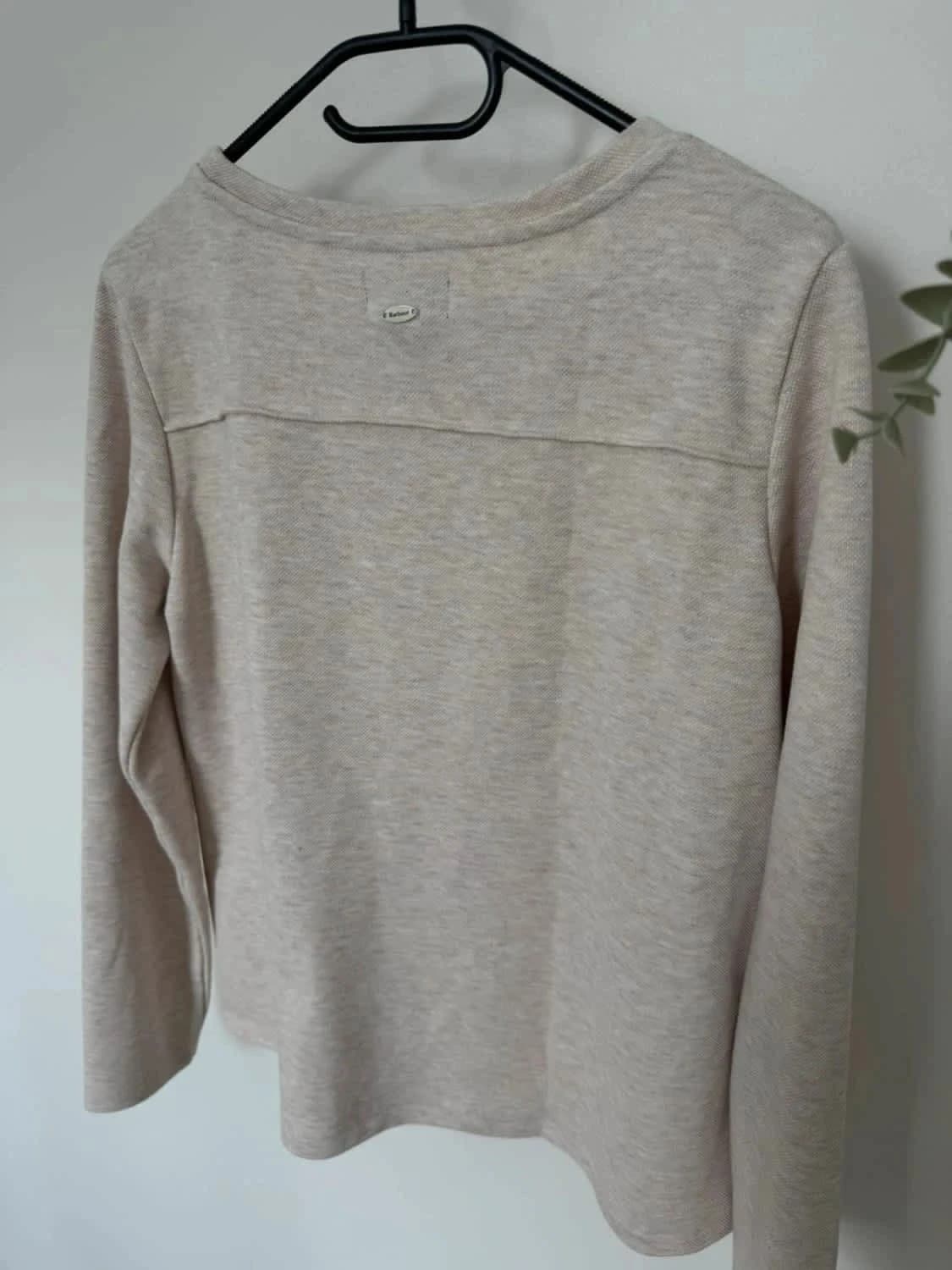 Sweat Barbour Highland Overlayer Summer Tartan beige taille 38/M - Photo 8/9
