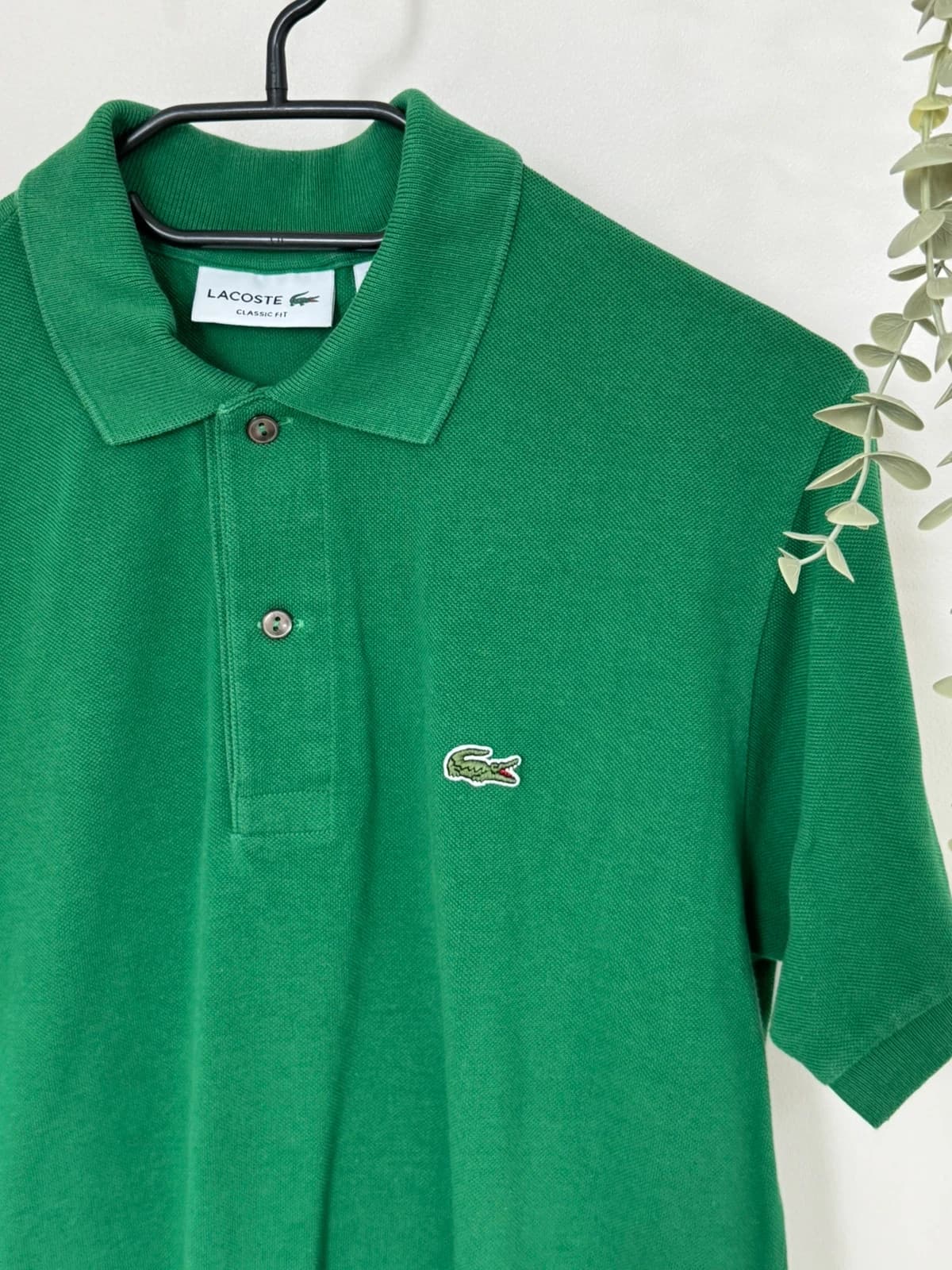 Polo piqué classic fit Lacoste vert taille 3/S - FP260212 - Photo 3/7