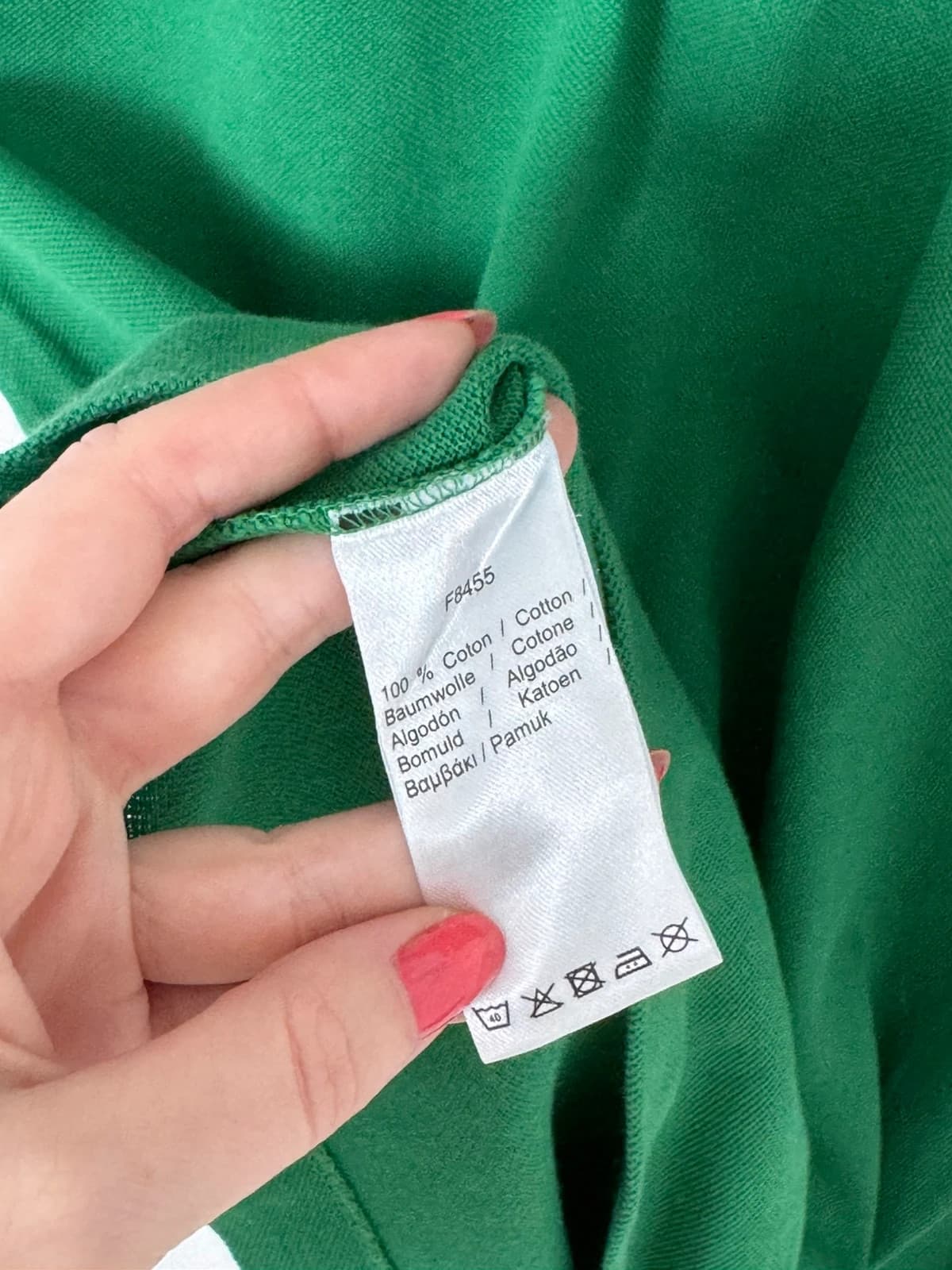 Polo piqué classic fit Lacoste vert taille 3/S - FP260212 - Photo 5/7
