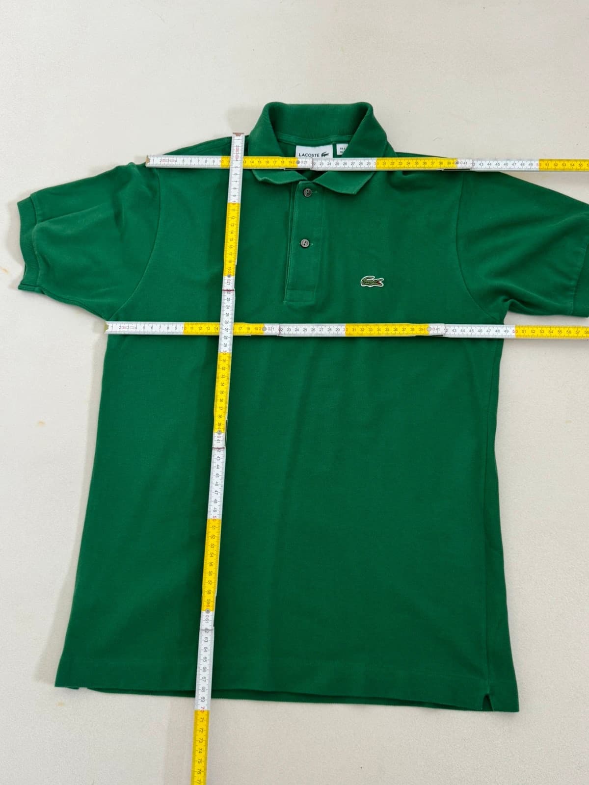 Polo piqué classic fit Lacoste vert taille 3/S - FP260212 - Photo 7/7