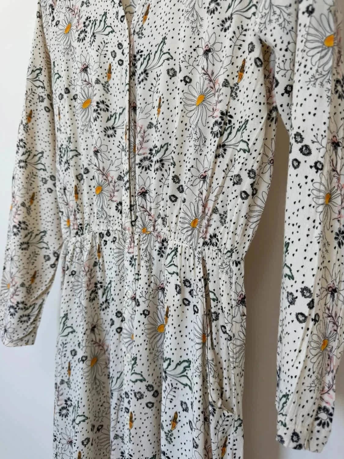 Robe longue fleurie Karl Marc John col chemise manches longues taille XS - Photo 4/6