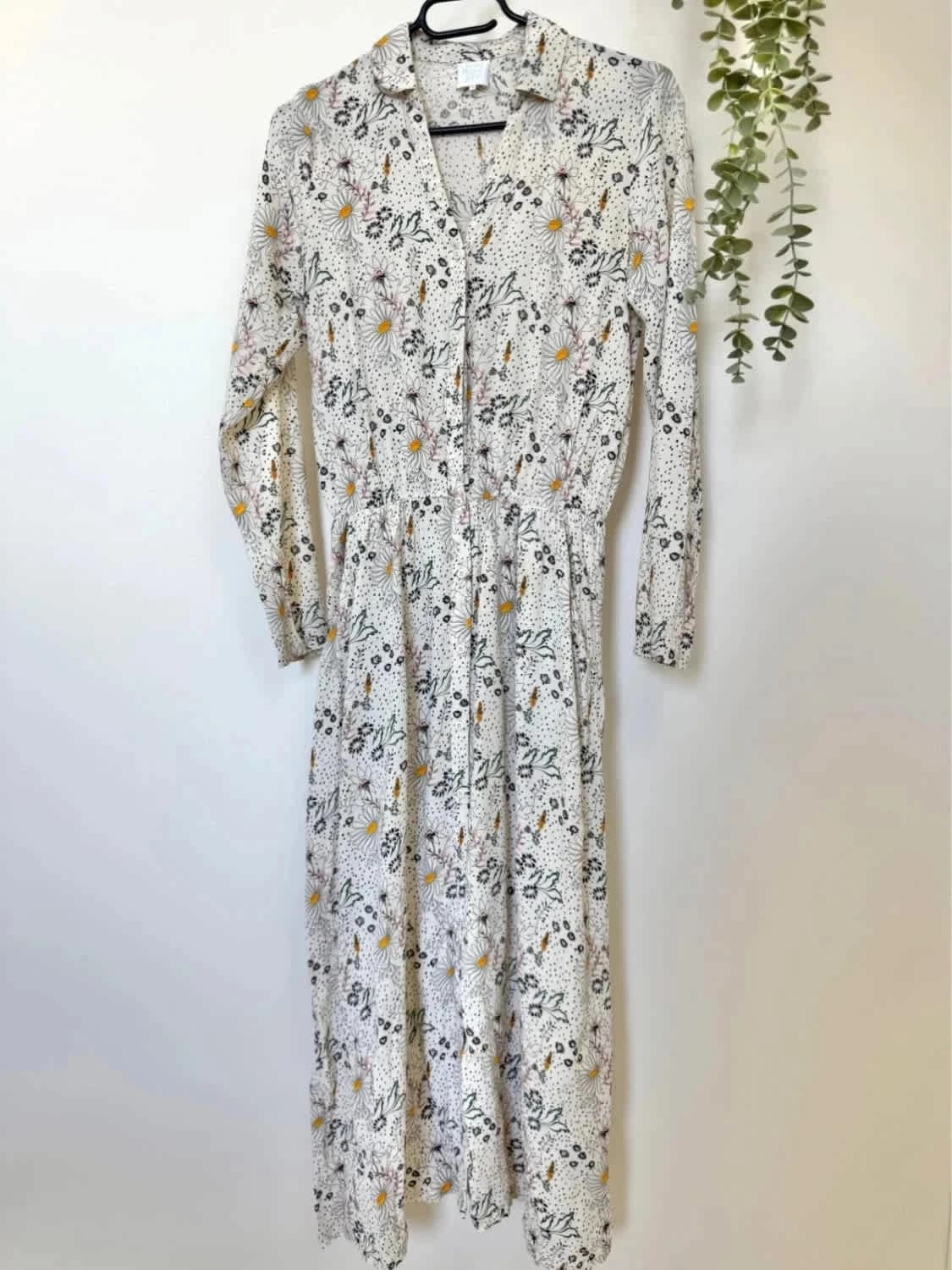 Robe longue fleurie Karl Marc John col chemise manches longues taille XS - Photo 2/6