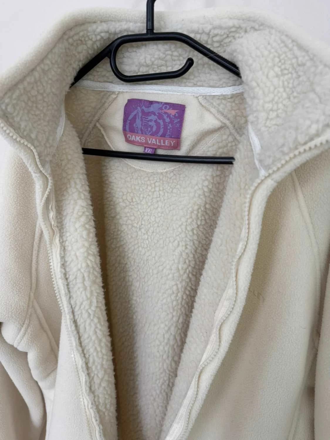 Veste polaire zippée Oaks Valley écru taille XXL - Photo 6/10