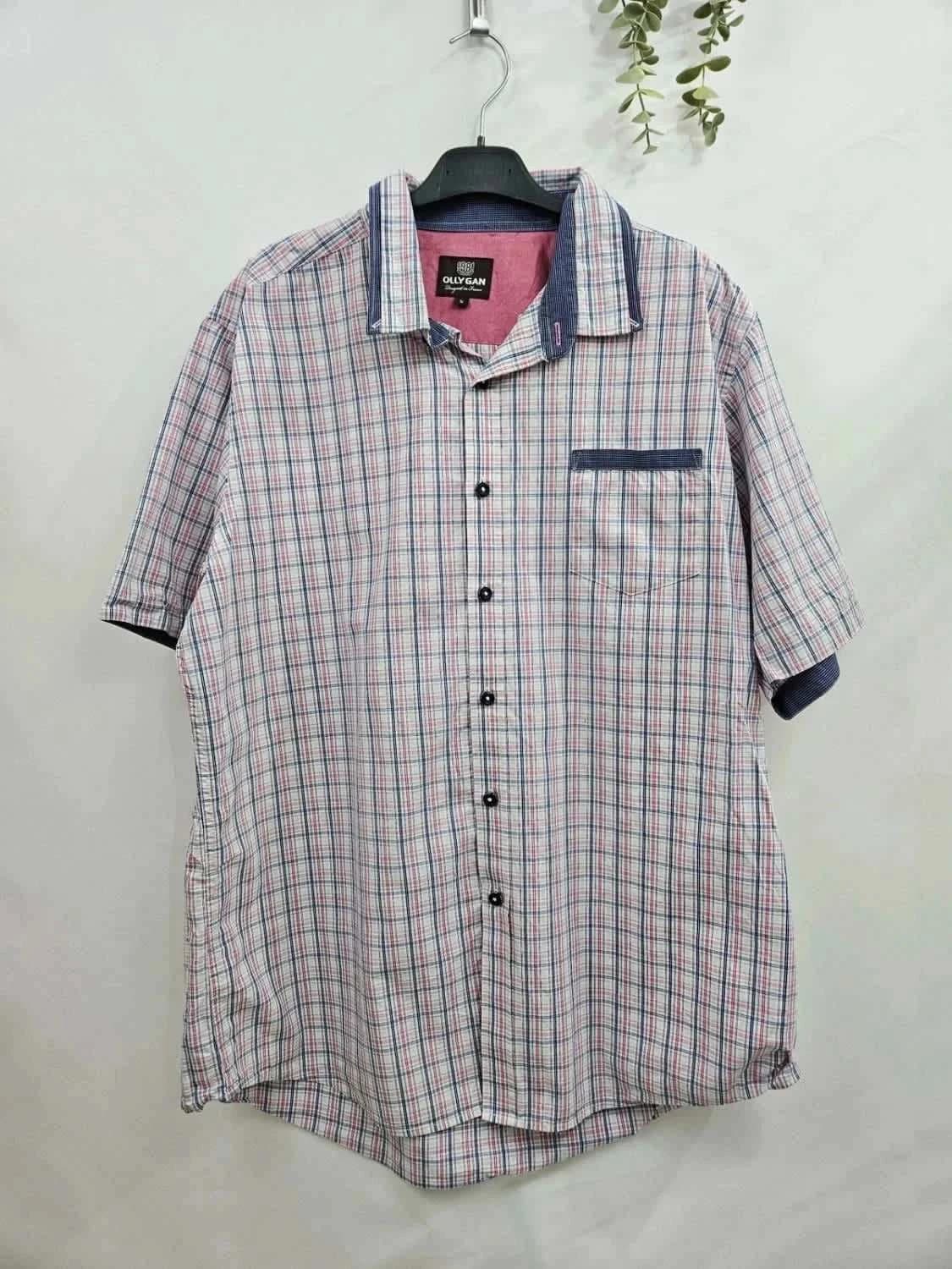 Chemise manches courtes Homme Ollygan taille L - Photo 2/6