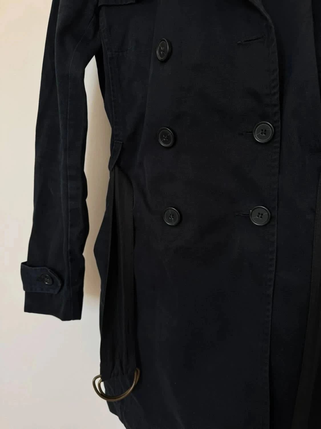 Trench coton comptoir des cotonniers noir classique taille 38 - Photo 4/6