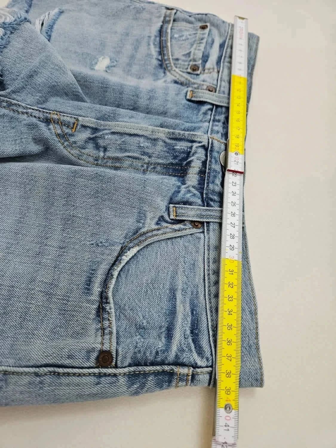 Short en jean Levi’s 501 Premium blank tab W27 - Photo 10/10