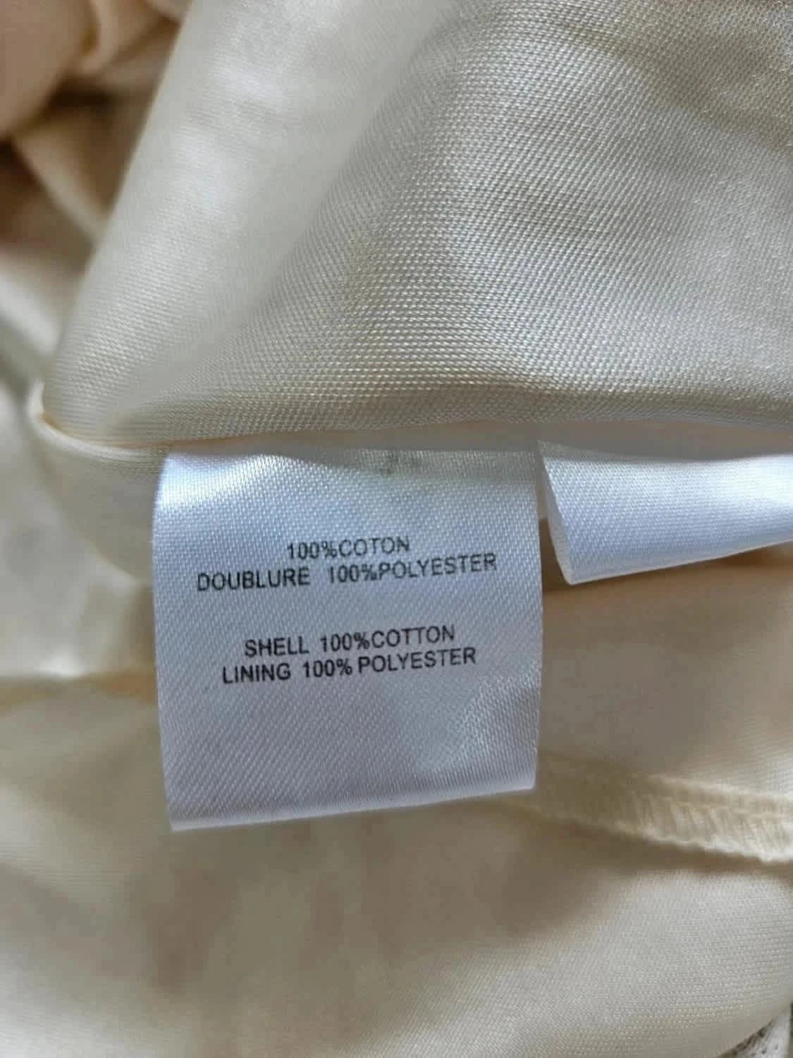 Robe dentelle crème Molly Bracken taille unique - Photo 5/7