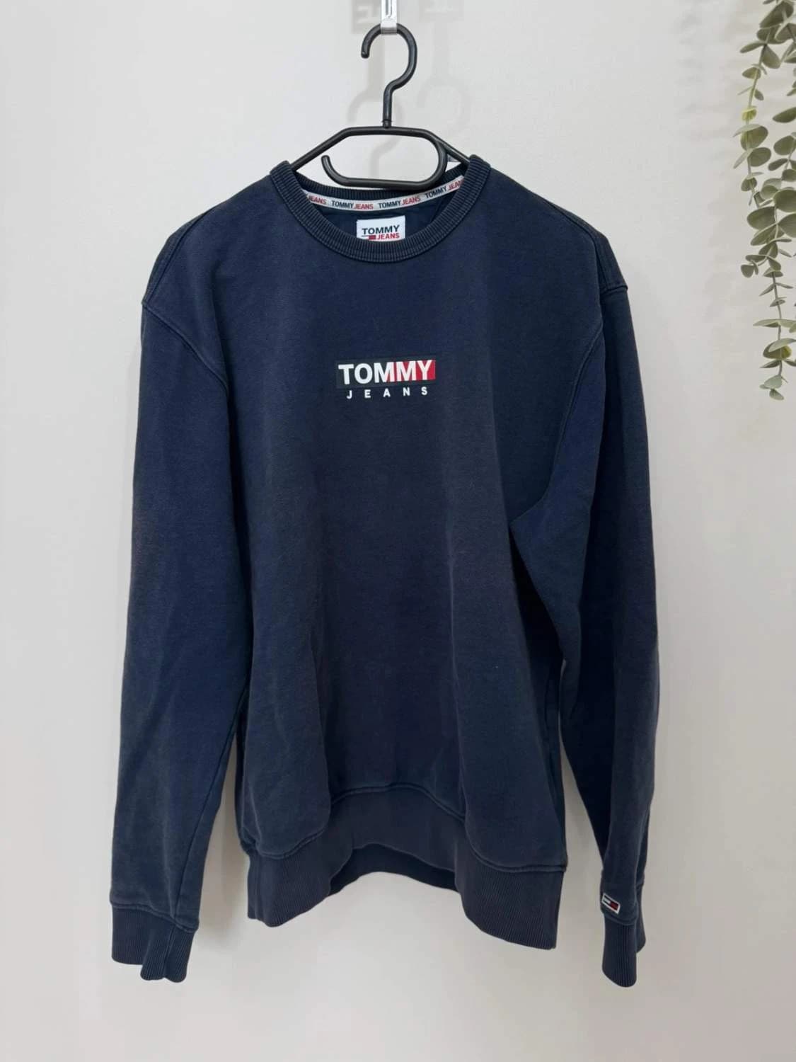 Sweatshirt Crewneck Tommy Jeans bleu marine logo poitrine taille M - FP251294 - Photo 2/6