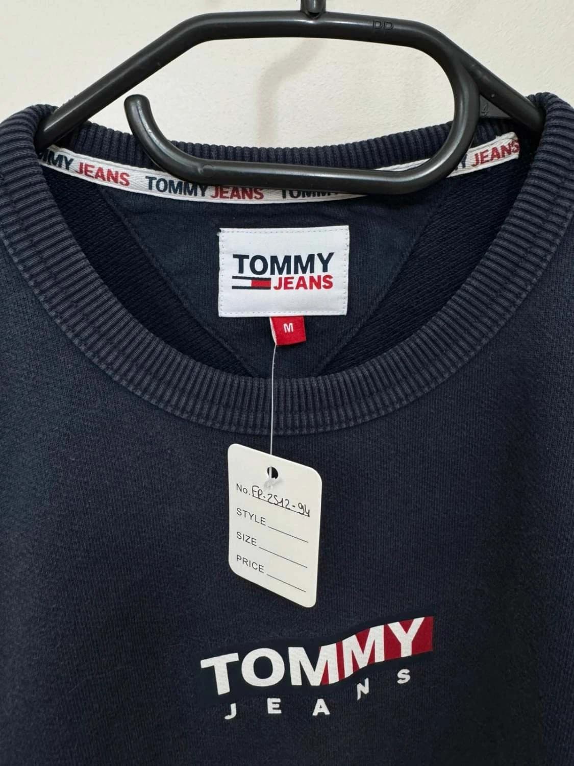 Sweatshirt Crewneck Tommy Jeans bleu marine logo poitrine taille M - FP251294 - Photo 4/6