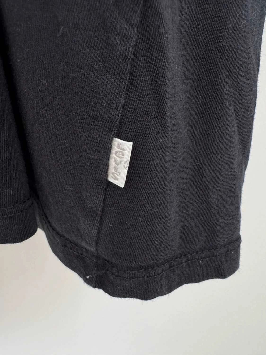 T-shirt Levi’s noir logo rouge Batwing coton taille M - FP2512141 - Photo 3/7
